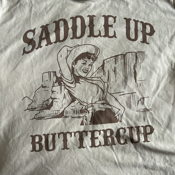 Graphic tee cowgirl (Ardene, M) - Picture 2 of 3